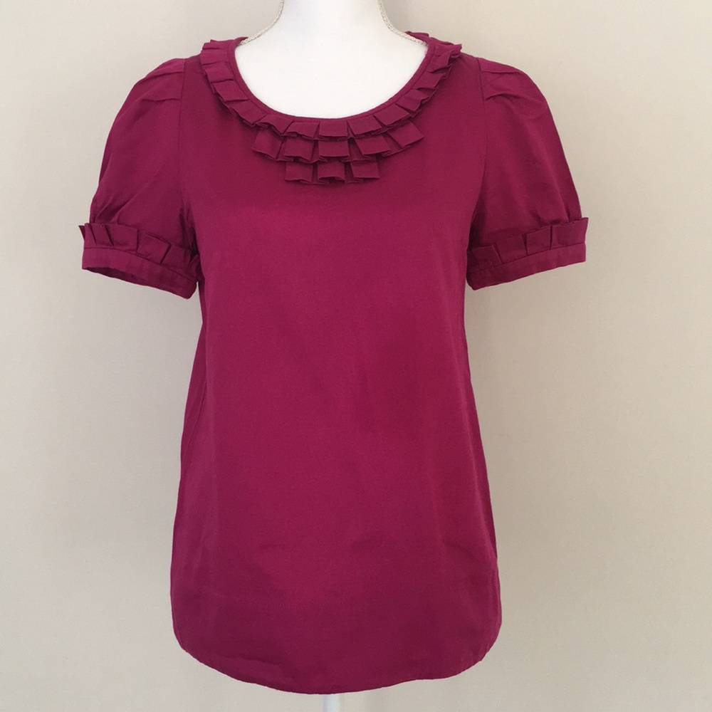 Marc by Marc Jacobs ruffle detail top Size 6